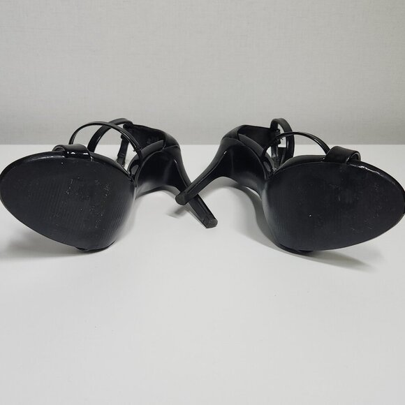 Nine West Lioro High Stiletto Heel Sandals Black Women's Size 5.5 - Picture 8 of 10